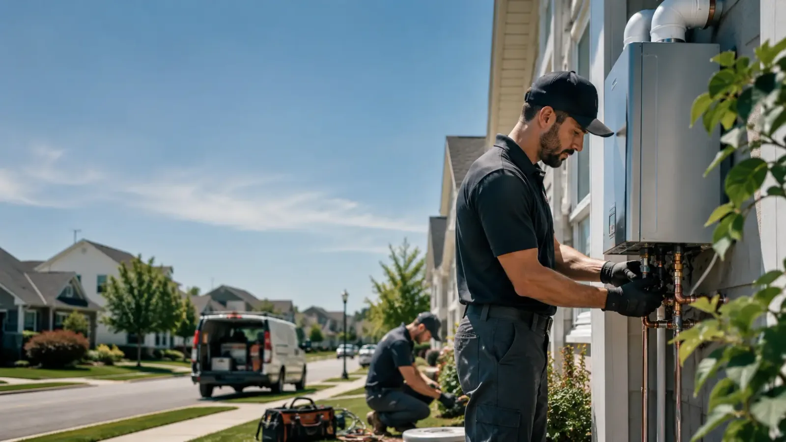 Tankless Water Heater Installation in Poth, TX